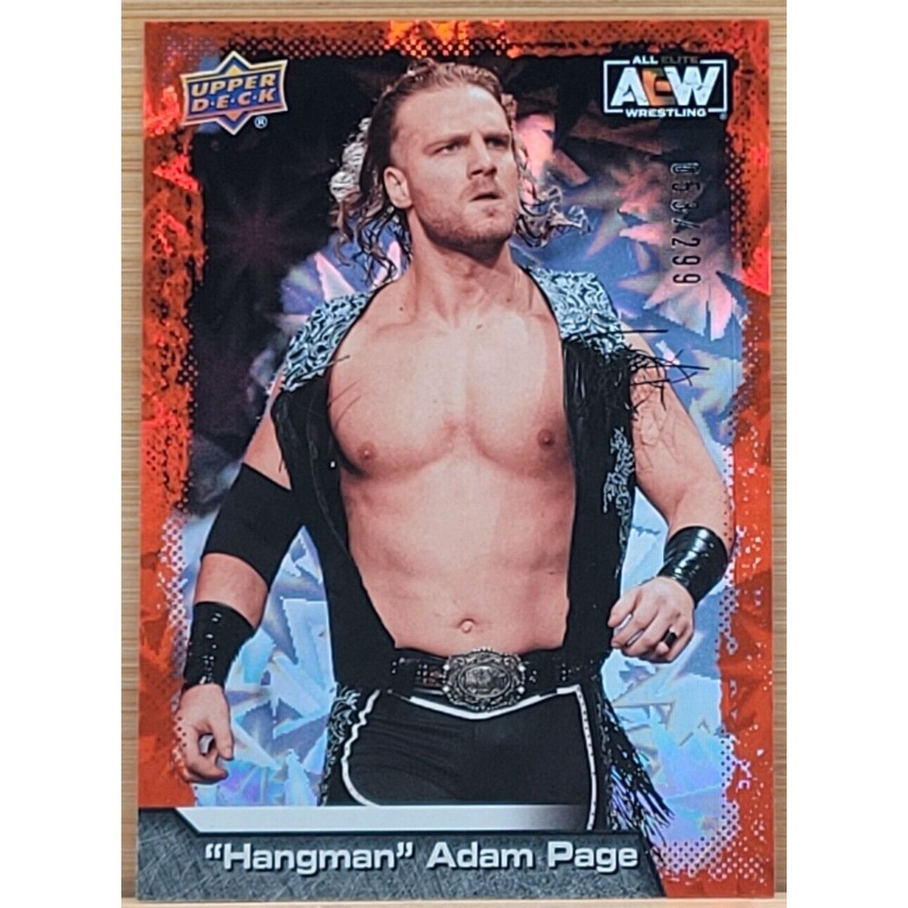 2022 UPPER DECK AEW HANGMAN ADAM PAGE DYNAMITE #D/299